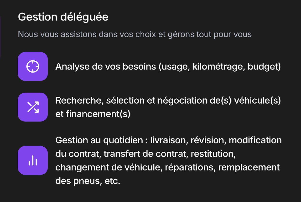 gestion déléguée